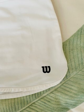 Falda-pantalón de Tenis Blanca Talla XS