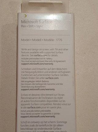 Lápiz Microsoft Surface sin estrenar en caja
