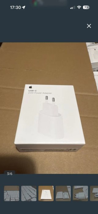 Cargador Apple USB-C 20W