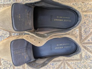 Zapatos Frank Wright Ante Beige Talla 43