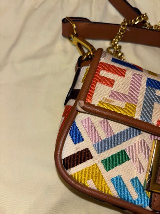 Borsa Fendi vintage multicolor