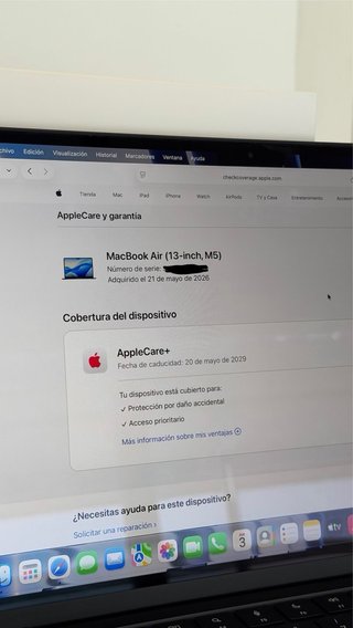 APPLE CARE MacBook Air M5 13” 512GB