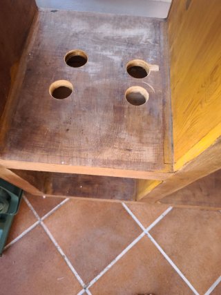 Mueble de Madera Rústico 152x105 cm