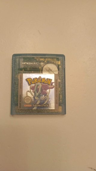 Juego Pokémon Edición Cristal Game Boy