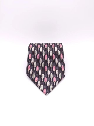 Corbata Loewe Seda Vintage Floral Flora Española