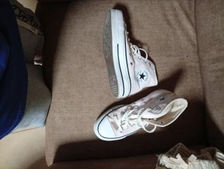 Converse rosas altas