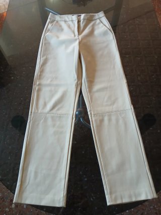 Pantalones polipiel Primark (Talla 34)