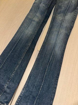 Pantalones vaqueros Bershka acampanados