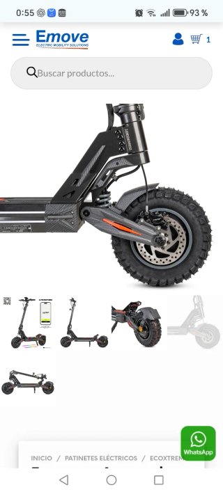 Patinete Eléctrico Ecoxtreme Armored Pro Dual