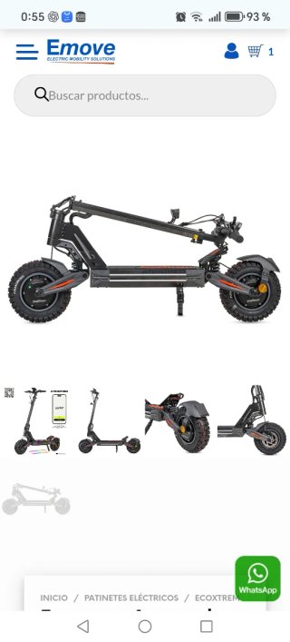 Patinete Eléctrico Ecoxtreme Armored Pro Dual