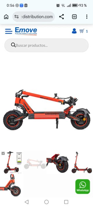 Patinete Eléctrico Ecoxtreme Armored Pro Dual