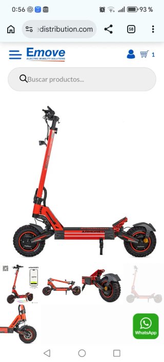 Patinete Eléctrico Ecoxtreme Armored Pro Dual