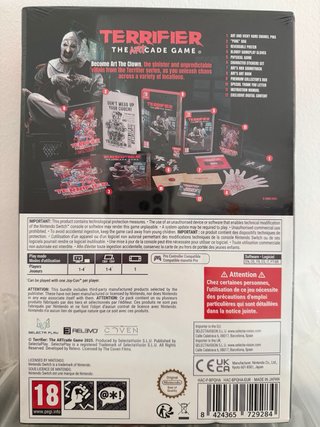 TERRIFIER The ARTcade Game limited Collector’s