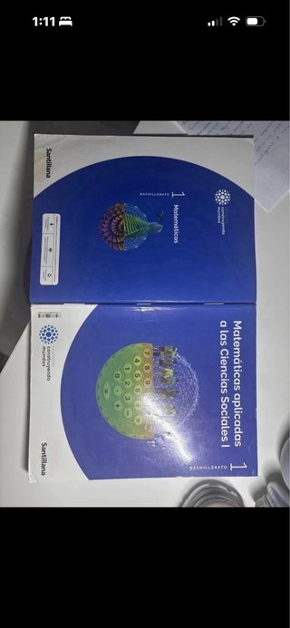 Libro y cuadernillo de Matemáticas