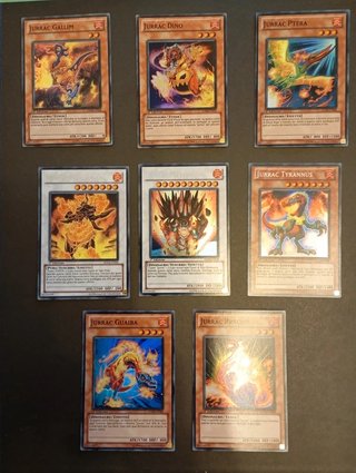 Lotto Yu-Gi-Oh! Archetipo Jurrac + Flamvell -...