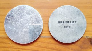 2 Medallas Conmemorativas Francesas
