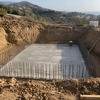 Depósitos de agua de hormigón armado para riego