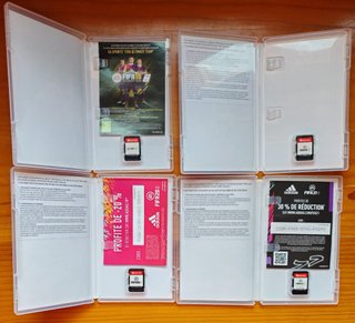 Lote 4 Juegos FIFA Nintendo Switch