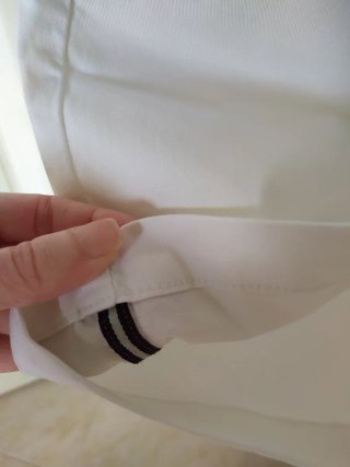 Pantalón corto blanco hombre T. M bermuda golf