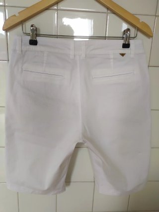 Pantalón corto blanco hombre T. M bermuda golf