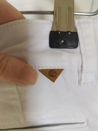 Pantalón corto blanco hombre T. M bermuda golf