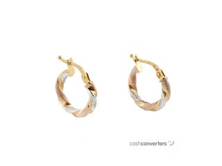argollas oro 18k