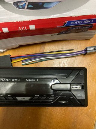 Radio Coche Aigoss MP3 con USB y SD Universal