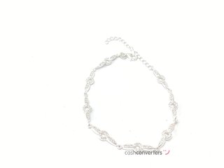 pulsera plata 925mm con piedra con circonita