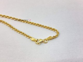 cadena oro 18k 30cm