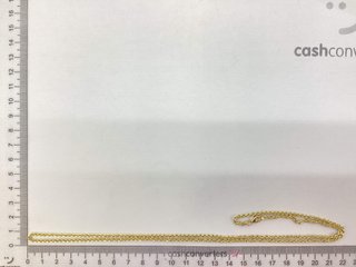 cadena oro 18k 30cm