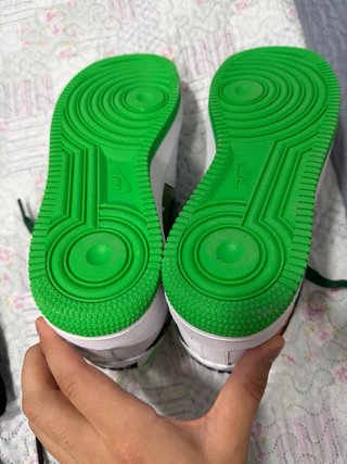 Nike Air Force 1 Diseño Pato Verde Blanco