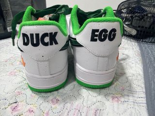 Nike Air Force 1 Diseño Pato Verde Blanco