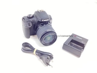 camara digital reflex canon eos 4000d+ef-s 18-55mm iii