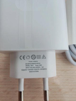 Cargador de Carga Rápida 66W