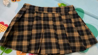 Falda pantalón cuadros T 36