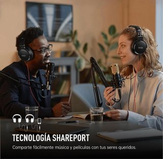 Auriculares de estudio Eker con cable