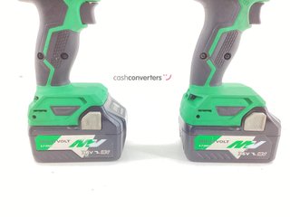kit herramientas variadas hikoki ds18 da / wr 18df