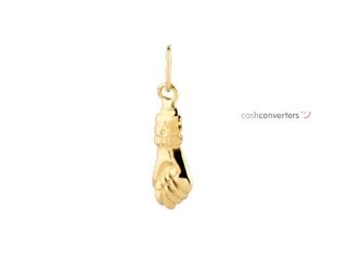 colgante oro 18k