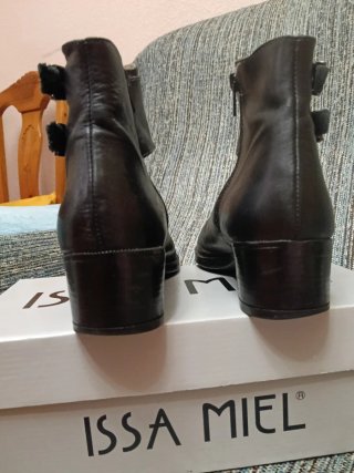 Botines piel negros Talla 38
