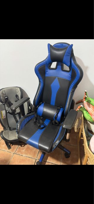 Silla Gaming Xphoenix Azul y Negra