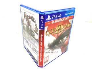 god of war iii hd remasterizado ps4