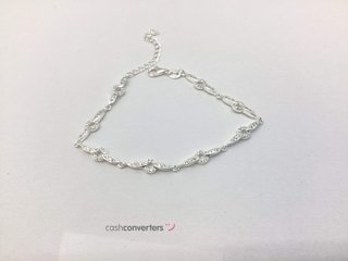pulsera plata 925mm con piedra con circonita