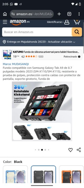 Funda Samsung Galaxy Tab A9+