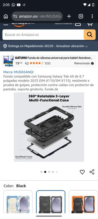 Funda Samsung Galaxy Tab A9+