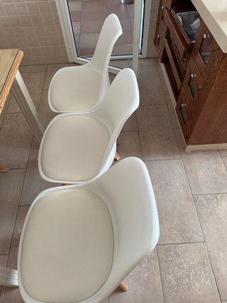 Pack de 4 Sillas Blancas