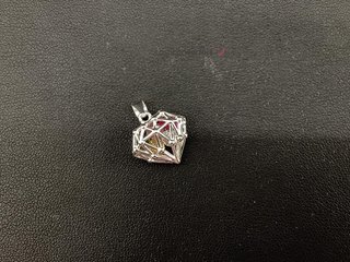 colgante plata 925mm con piedra con circonita