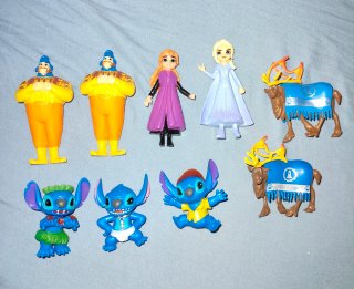 Muñecos Disney Frozen y Stitch