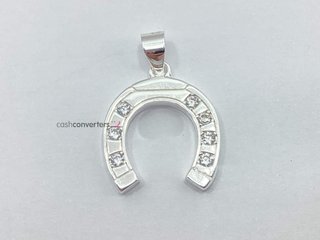 colgante plata 925mm con piedra con circonita