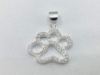 colgante plata 925mm con piedra con circonita