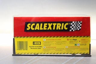Hyundai Accent WRC “Montecarlo 2002”. Scalextric Tecnitoys 6084 coche slot.